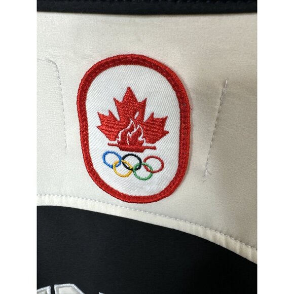 HBC Hudson’s Bay Woman S Olympic Canada Softshell Podium Jacket Black - Picture 7 of 9